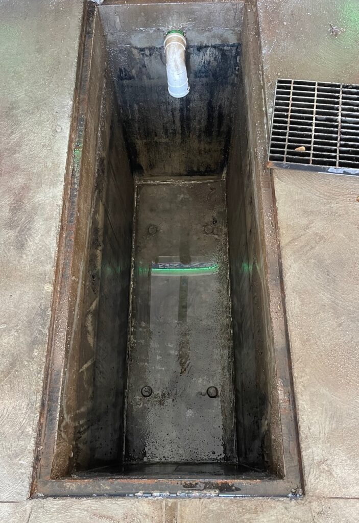 Car Wash Sump Clean